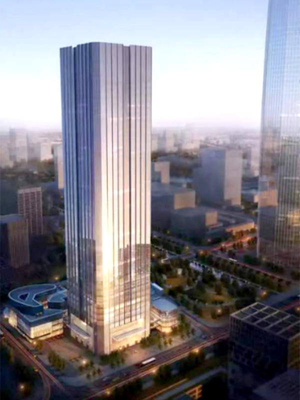 寧波東部新都市中心エリア